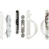 Prime-Line C 1308 Patio Door Handle Set White Mortise System Right Hand