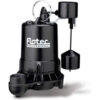 Flotec Professional Series 1/2 HP Submersible Cast Iron Effluent Pump Vertical Switch