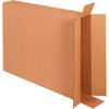 Global Industrial™ Side Loading Cardboard Corrugated Boxes 28""L x 5""W x 38""H Kraft