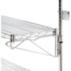 Nexel® Poly-Green® Adjustable Wall Mount Additional Wire Shelf Level Starter 48""W x 18""D