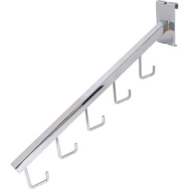 5 Hook Waterfall - 18""L - Chrome