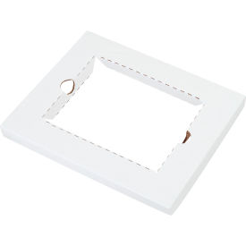 Global Industrial™ CD/DVD Literature Mailer Inserts 10-5/16""L x 12-11/16""W White