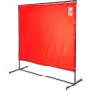 Jackson Safety® Stur-D-Screens Adjustable Steel Welding Frame 6'W x 6-8'H Black