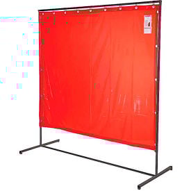 Jackson Safety® Stur-D-Screens Adjustable Steel Welding Frame 6'W x 6-8'H Black
