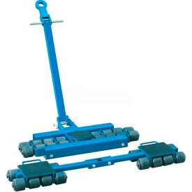 Steerable Machinery Moving Skate Roller Kit 24 Ton Capacity