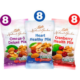 Nature's Garden Healthy Trail Mix Snack Packs 1.2 oz 24 Count