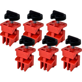 Brady® 66320 Multi-Pole Breaker Lockout 6/Pack