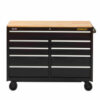 Stanley® 300 Series Mobile Workbench W/ 9 Drawers 52""W Black