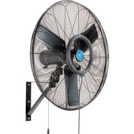 Continental Dynamics® 30"" Wall Mounted Misting Fan Outdoor Rated Oscillating 7204 CFM 1/7 HP