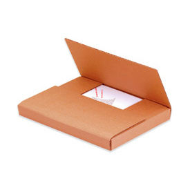 Global Industrial Corrugated Easy-Fold Mailers 12-1/8""L x 9-1/8""W x 1""H Kraft