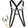 Ergodyne Squids 3138 Padded Barcode Scanner Harness & Lanyard for Mobile Computers L Black