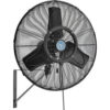 Continental Dynamics® 24"" Wall Mounted Misting Fan Outdoor Rated Oscillating 7435 CFM 1/7 HP
