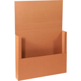 Global Industrial Corrugated Jumbo Easy-Fold Mailers 36""L x 30""W x 6""H Kraft