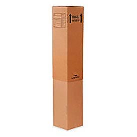 Global Industrial Inner Lamp Cardboard Corrugated Boxes 12""L x 12""W x 46""H Kraft