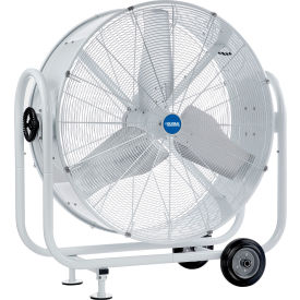 Global Industrial™ 36"" Outdoor Rated Mobile Tilt Drum Blower Fan 2 Speed 12241 CFM 1/2 HP
