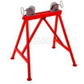 RIDGID® Model No. Ar99 Adjustable Stand With Steel Rollers 34""H