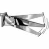 12"" Adjustable Shelf Bracket - Slatwall - Chrome