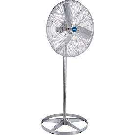 Global Industrial™ 30"" Washdown Pedestal Fan 9600 CFM 1/3 HP 1 Phase