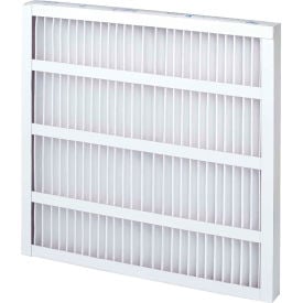 Global Industrial™ Pleated Air Filter 20 X 20 X 1"" MERV 8 High Capacity Self-Supported
