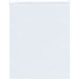 Global Industrial™ Slider Zip Reclosable Poly Bags 6""W x 6""L 3 Mil Clear Pack of 100