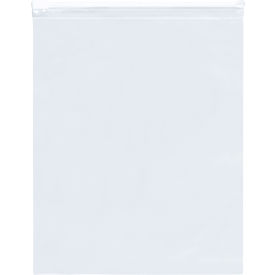 Global Industrial™ Slider Zip Reclosable Poly Bags 6""W x 9""L 3 Mil Clear Pack of 100