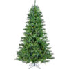 Christmas Time Artificial Christmas Tree - 7.5 Ft. Norway Pine - Multi LED Lights