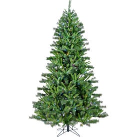 Christmas Time Artificial Christmas Tree - 7.5 Ft. Norway Pine - Multi LED Lights