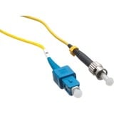 Axiom SC/ST Singlemode Simplex OS2 9/125 Fiber Optic Cable 1m