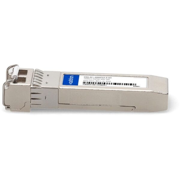 AddOn Cisco ONS ONS-SC+-10GEP52.9 Compatible TAA Compliant 10GBase-DWDM 50GHz SFP+ Transceiver (SMF, 1552.93nm, 80km, LC, DOM)