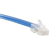 ENET Cat5e Blue 1 Foot Non-Booted (No Boot) (UTP) High-Quality Network Patch Cable RJ45 to RJ45 - 1Ft