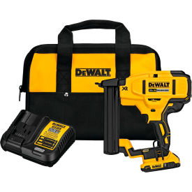 DeWALT® 20V MAX XR Cordless Narrow Crown Stapler Kit 18 Gauge 1/2"" - 1-1/2""L Staple Li-Ion