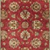 8' X 10' 6 Wool Red Area Rug