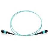Axiom MPO Male/MPO Male Multimode OM3 50/125 Fiber Optic Cable - 15m