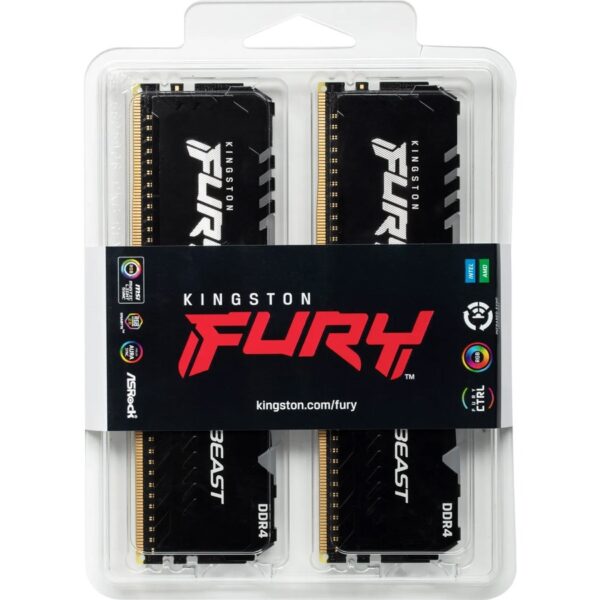 Kingston FURY Beast 32GB (2 x 16GB) DDR4 SDRAM Memory Kit