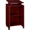 Regency Mobile Podium / Lectern in Mahogany Finish
