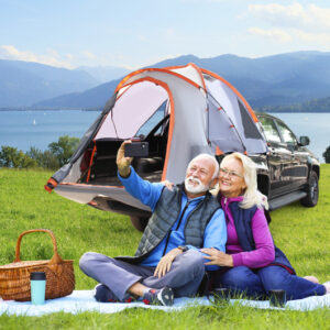2 Person Portable Pickup Tent with Carry Bag-L