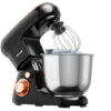 5.3 Qt Stand Kitchen Food Mixer 6 Speed with Dough Hook Beater-Black
