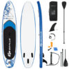 10.6-Feet Inflatable Adjustable Paddle Board with Carry Bag