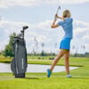 14 Dividers Golf Cart Bag with 7 Zippered Pocket