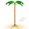 5 Feet LED Pre-lit Palm Tree Decor with Light Rope