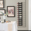 6/9/12-Bottle Rustproof Wall-Mounted Wine Rack-XL