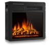 18 Inch Electric Fireplace Insert with Log and Remote Control