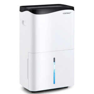 100-Pint Dehumidifier with Smart App and Alexa Control for Home and Basements-White