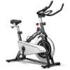 Indoor Exercise Cycling Bike with Heart Rate and Monitor