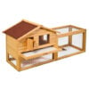 62" Backyard Wooden Hutch Coop House