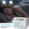 15000 BTU Window Air Conditioner-White