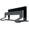 Macally Vertical Laptop Stand for MacBook MacBook Air MacBook Pro & 13""-17"" Laptop Gray