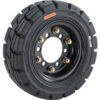 Solid Tire (Black) for Global Industrial Personnel Carrier 800574 & Stock Chaser 800575