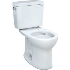 Toto® Drake® 1.28 GPF Round Bowl Toilet w/RH Flush 17-3/16""W x 26-3/8""D x 30-1/8""HCotton