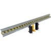 Steel Drop-In Guard Rail 12'L With (3) Brackets & Hardware Galvanized